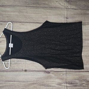 Zara Tank Top  Black Gold Size M Striped